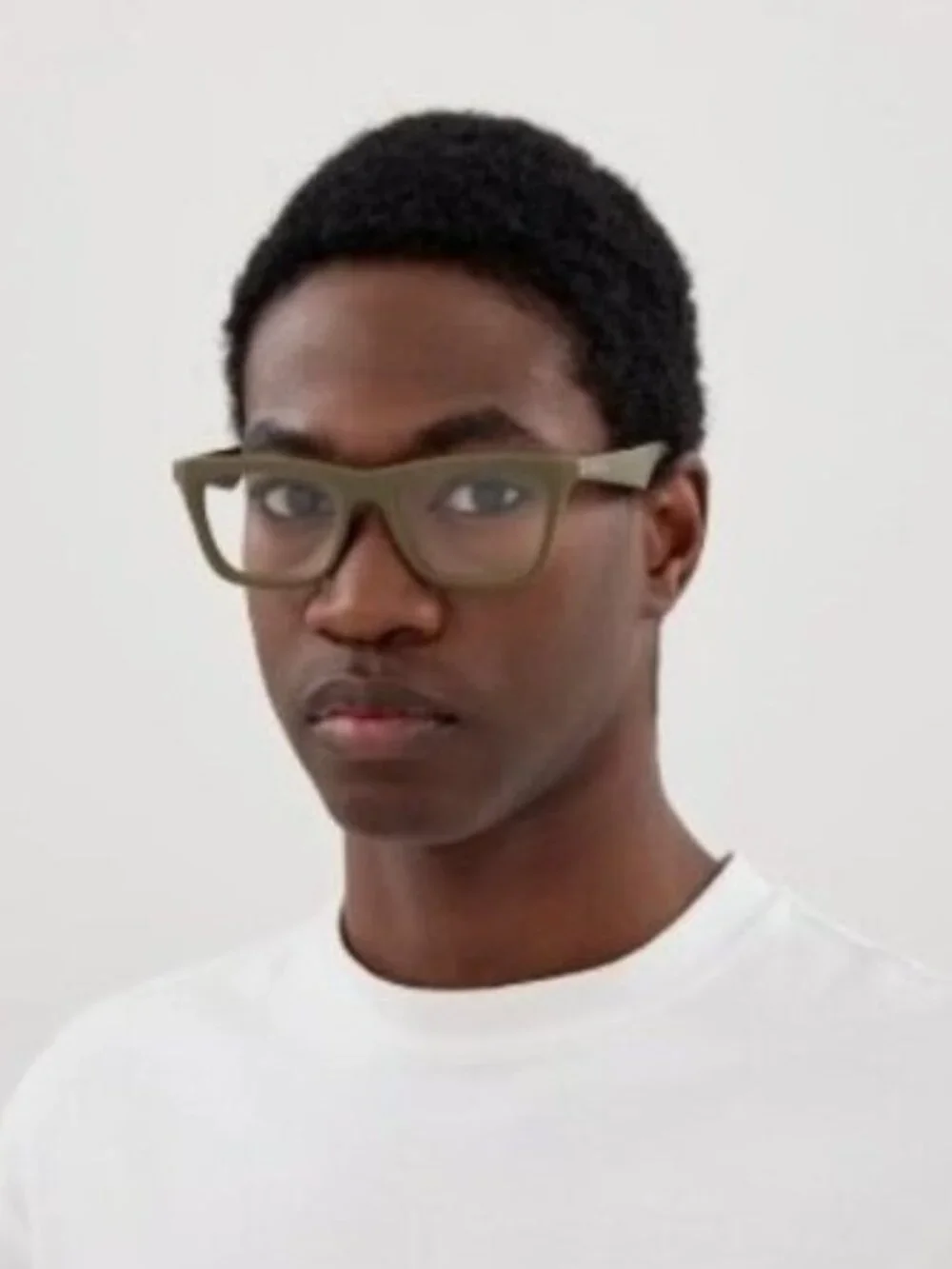 Gucci GG1933O 004 Eyeglasses Military Green 53mm Square Frame